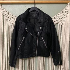 Leather jacket